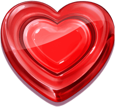 Cœur rouge